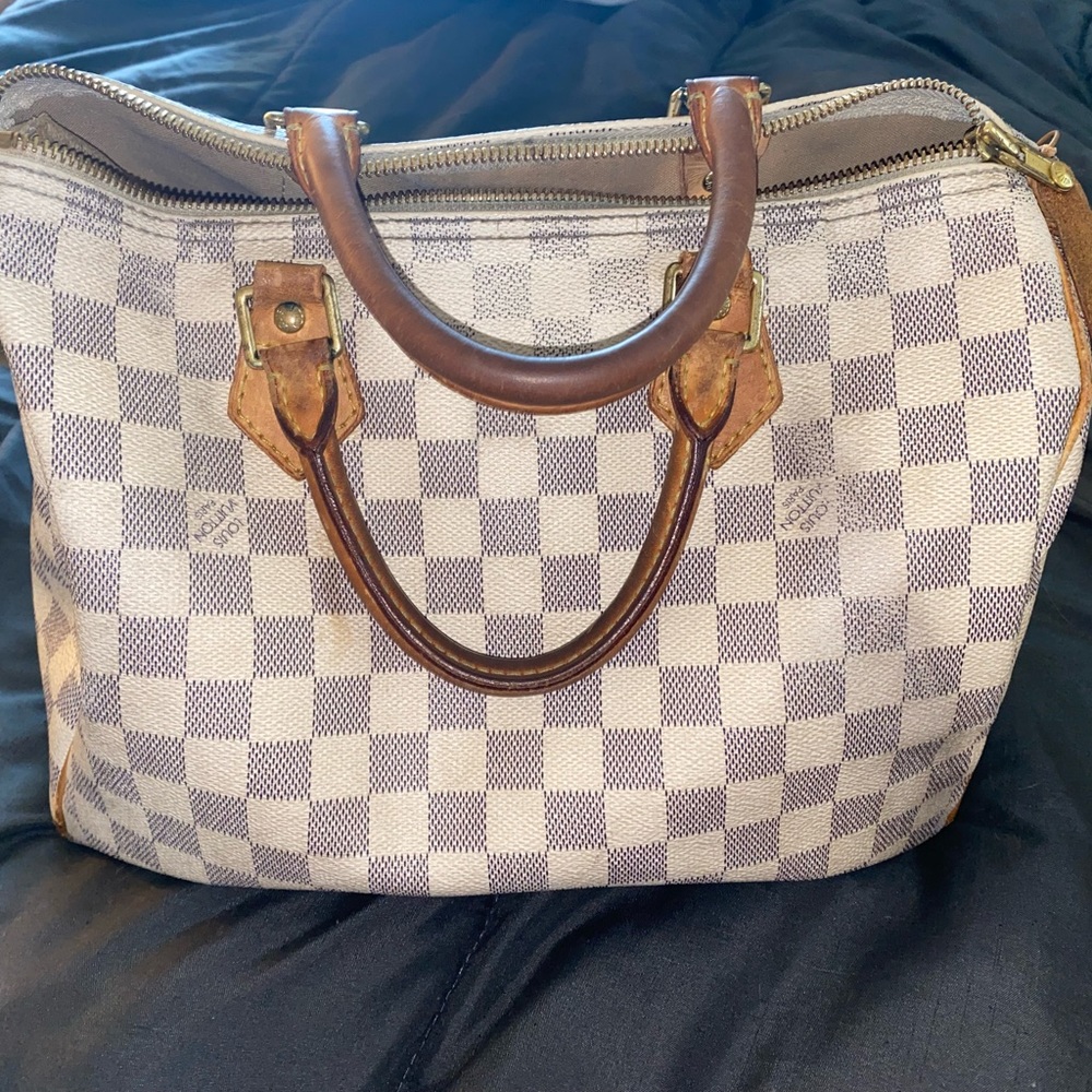 Vintage louis vuitton speedy 25 damier